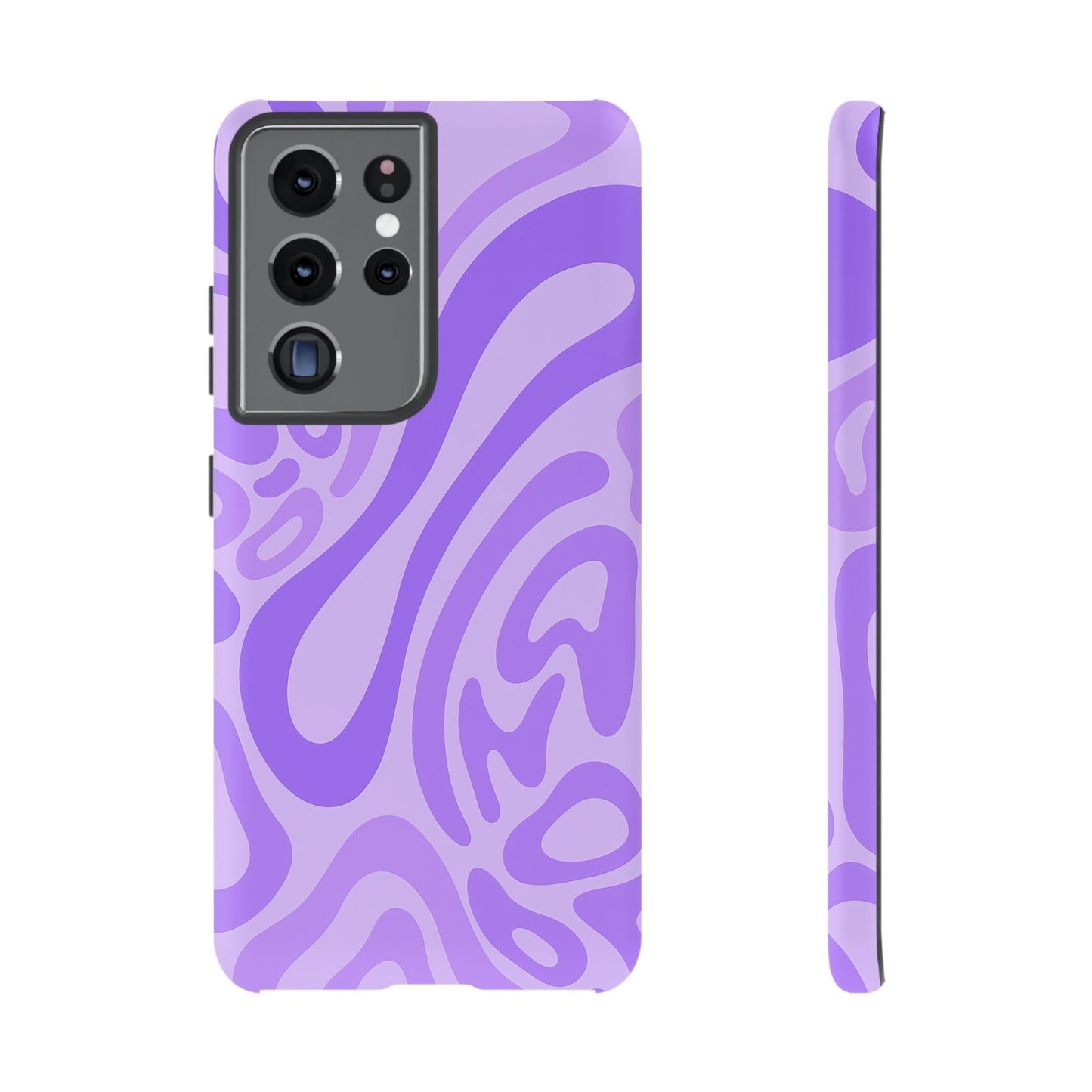 iPhone 17 Pro Max Case | Purple Wave (Tough)