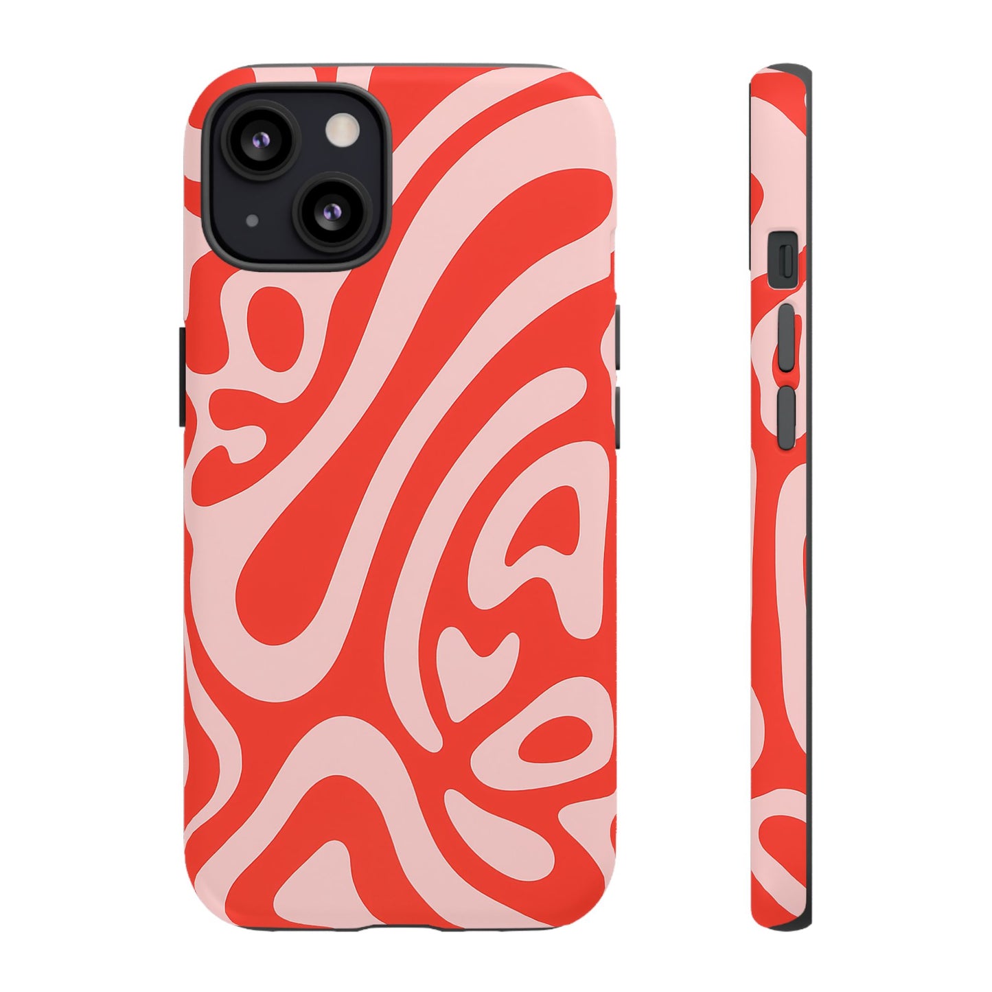 iPhone 17 Pro Max Case | Red Wave (Tough)