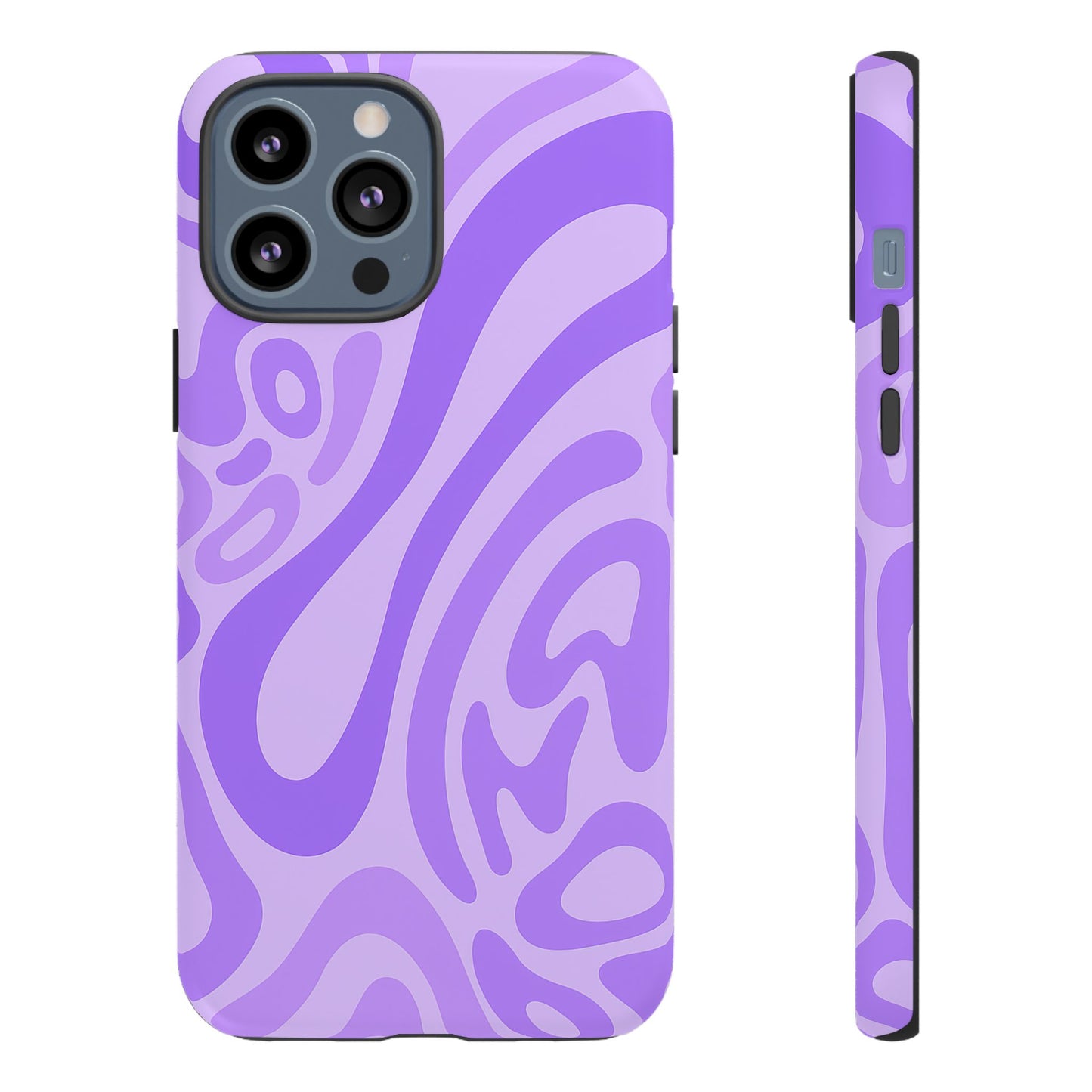 iPhone 17 Pro Max Case | Purple Wave (Tough)