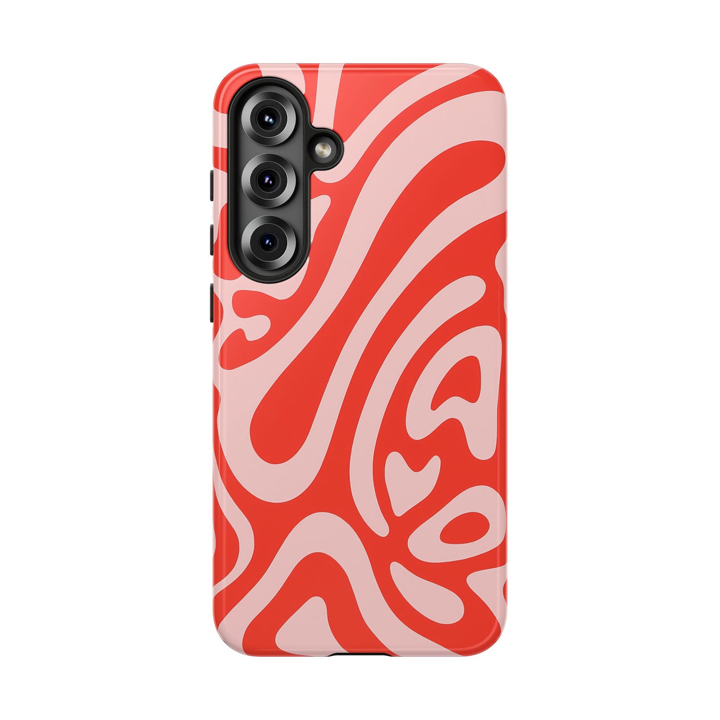 iPhone 17 Pro Max Case | Red Wave (Tough)