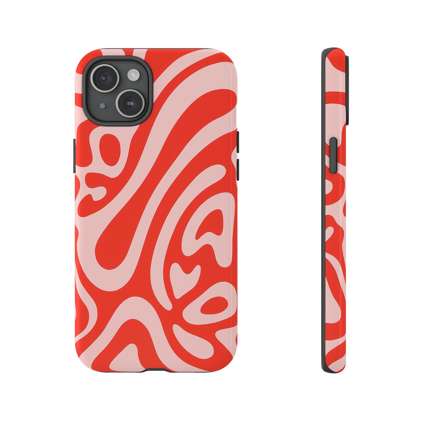 iPhone 17 Pro Max Case | Red Wave (Tough)