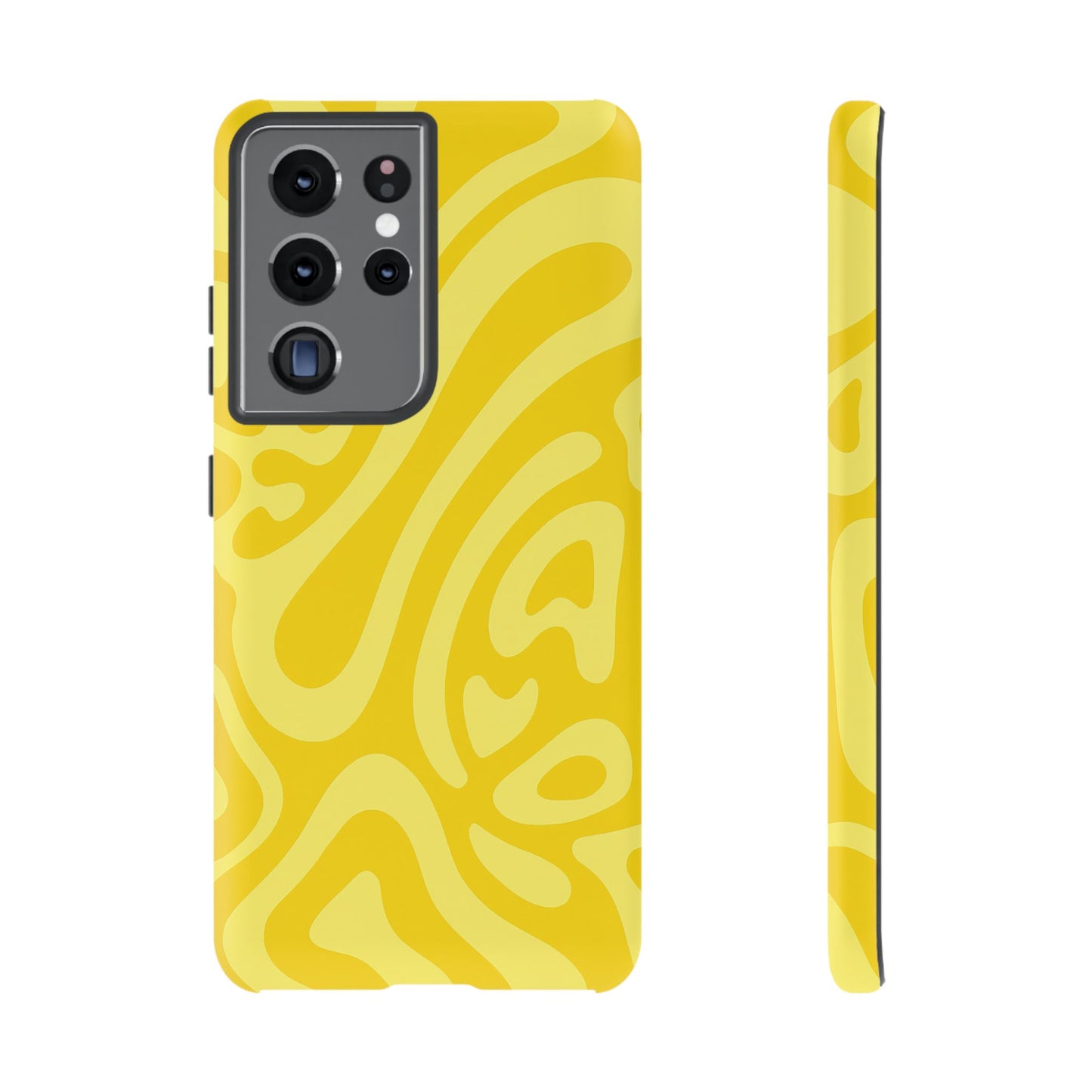 iPhone 17 Pro Max Case | Yellow Wave (Tough)