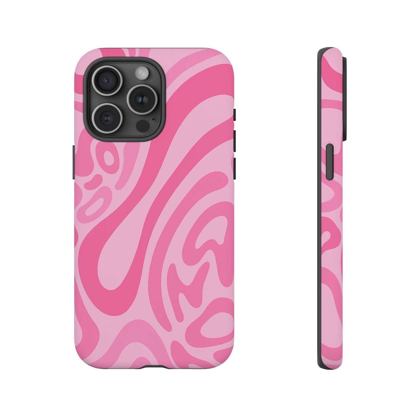iPhone 17 Pro Max Case | Pink Wave (Tough)