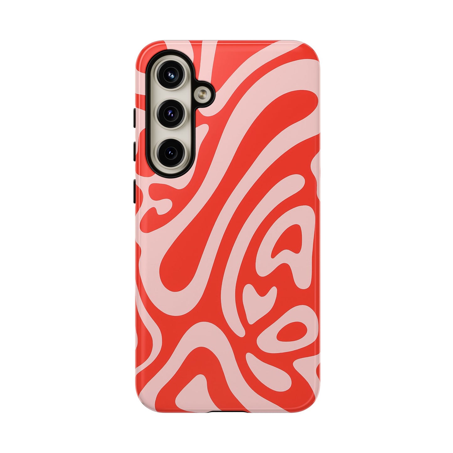 iPhone 17 Pro Max Case | Red Wave (Tough)