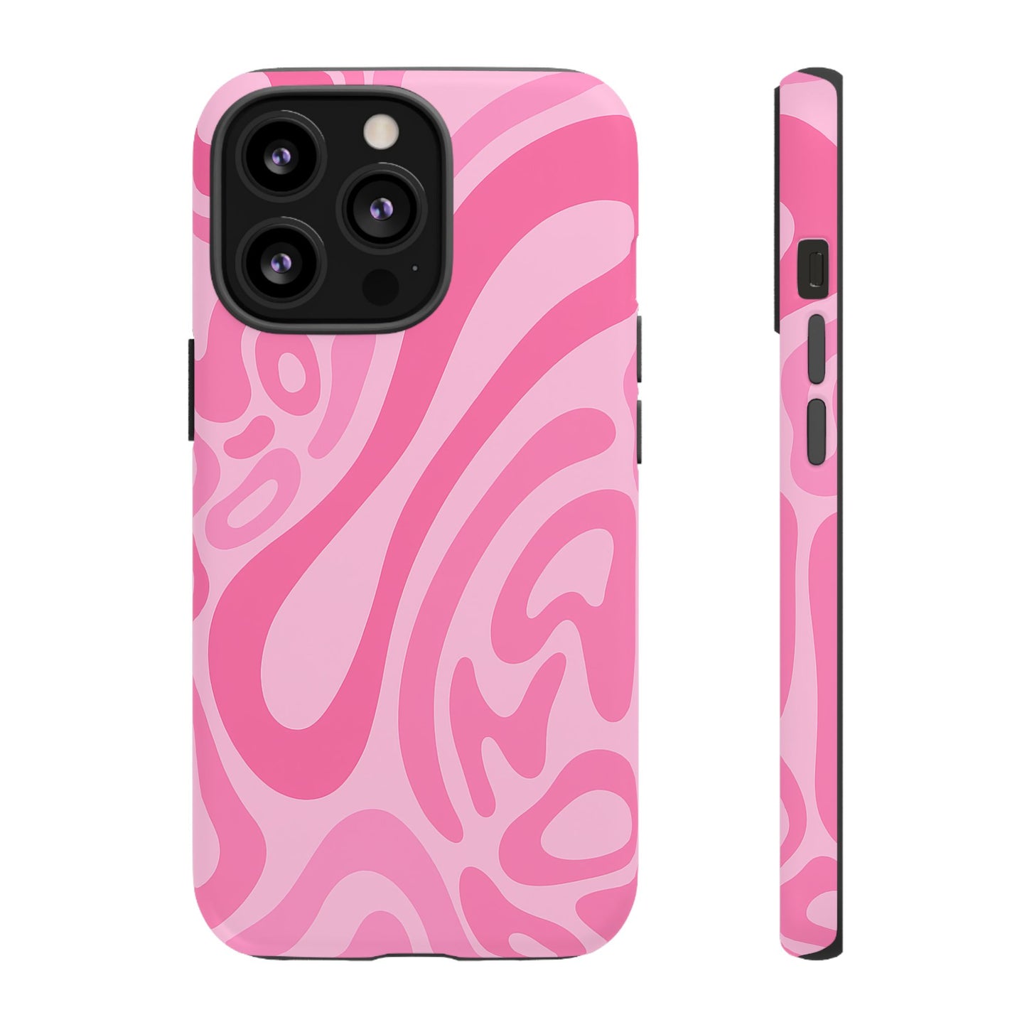 iPhone 17 Pro Max Case | Pink Wave (Tough)