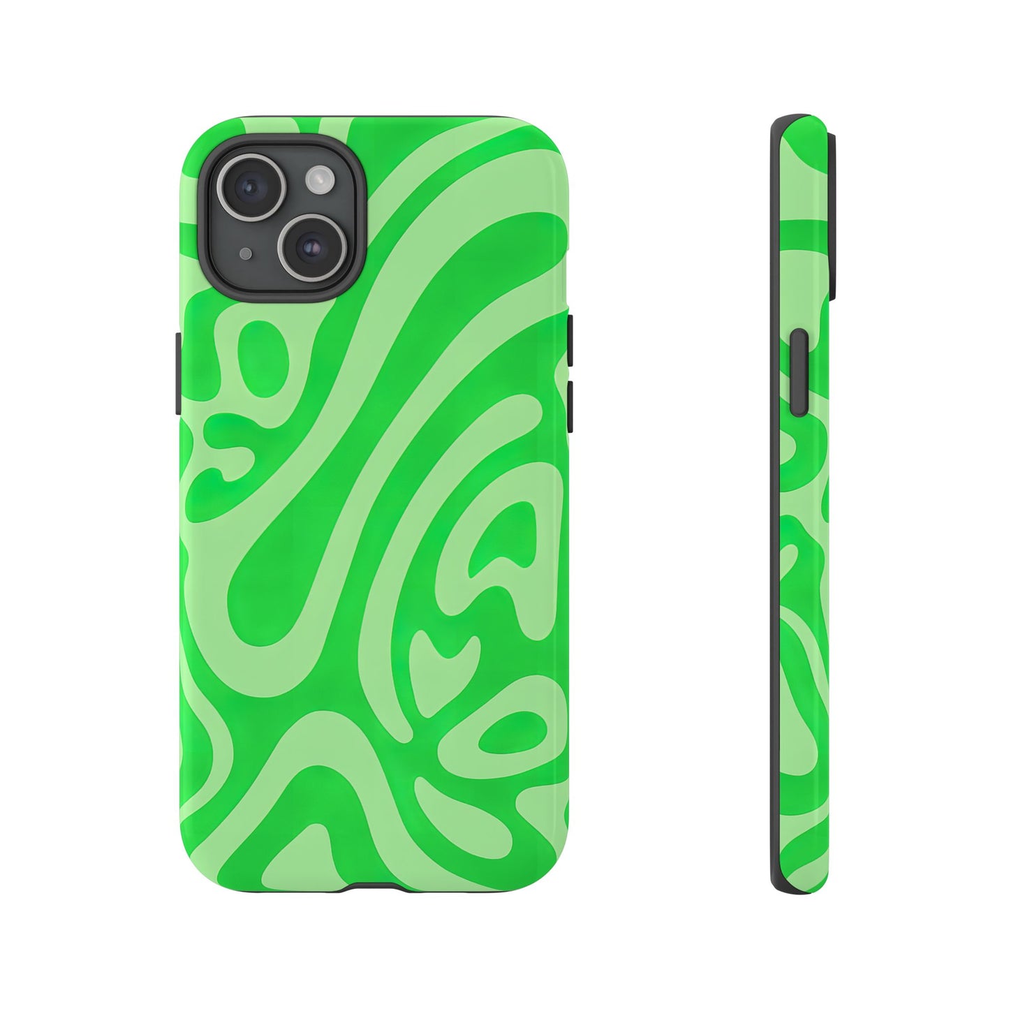 iPhone 17 Pro Max Case | Green Wave (Tough)