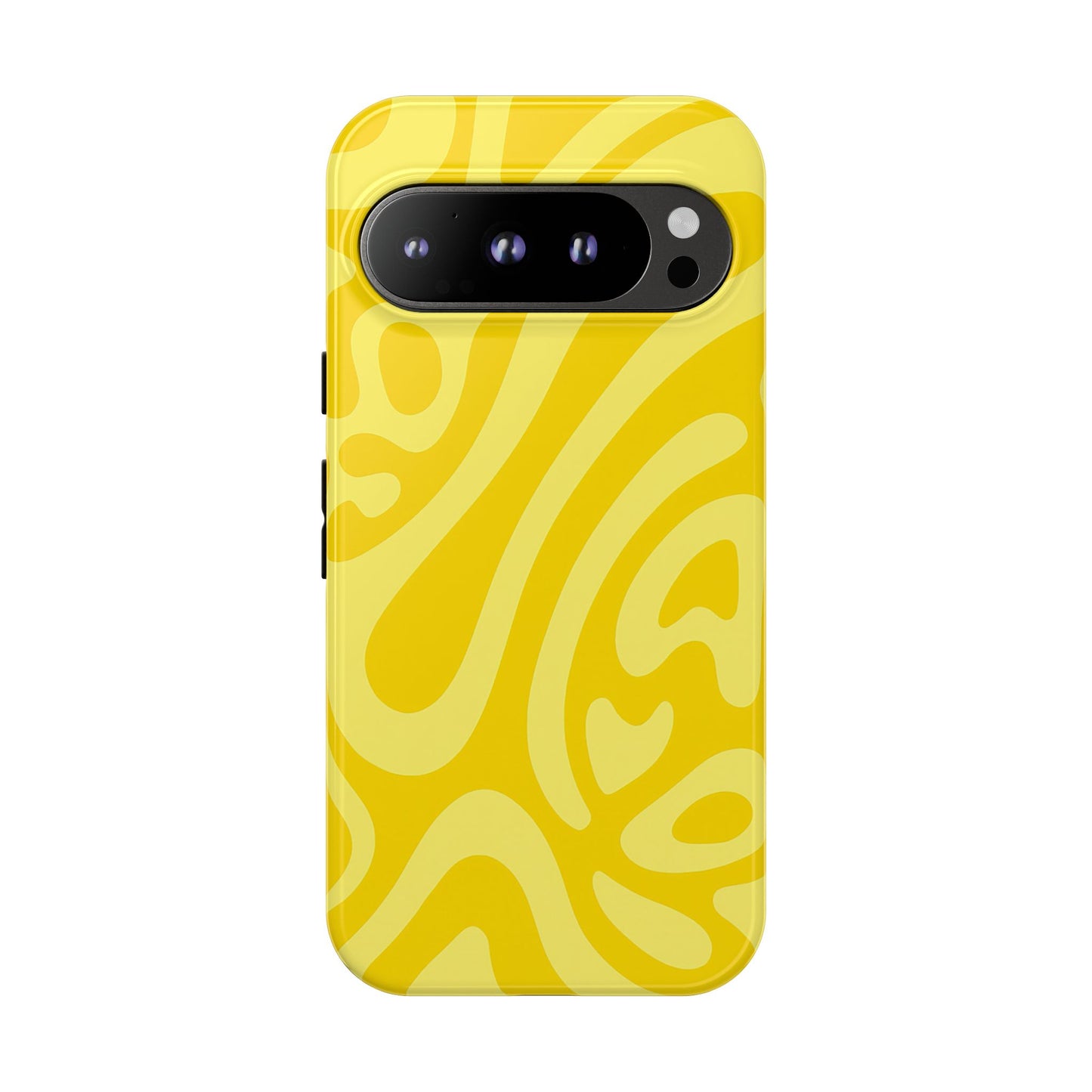 iPhone 17 Pro Max Case | Yellow Wave (Tough)
