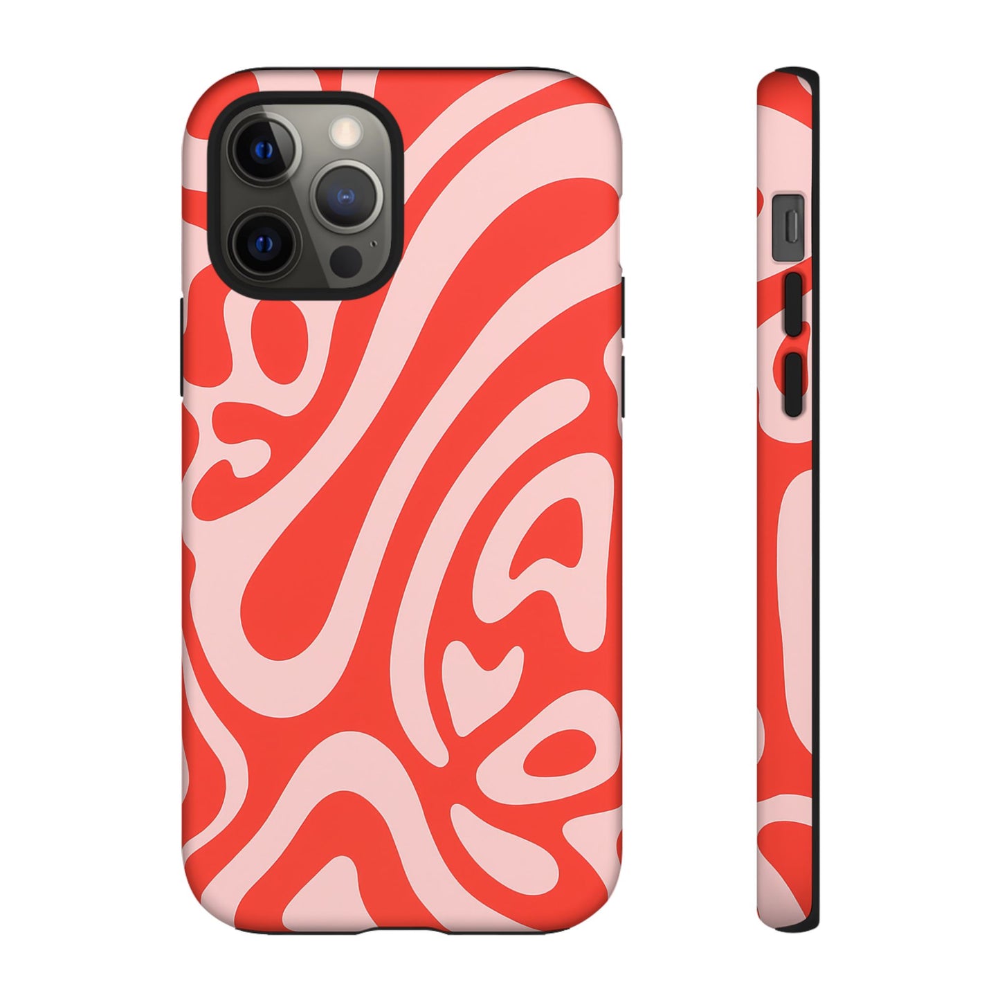 iPhone 17 Pro Max Case | Red Wave (Tough)