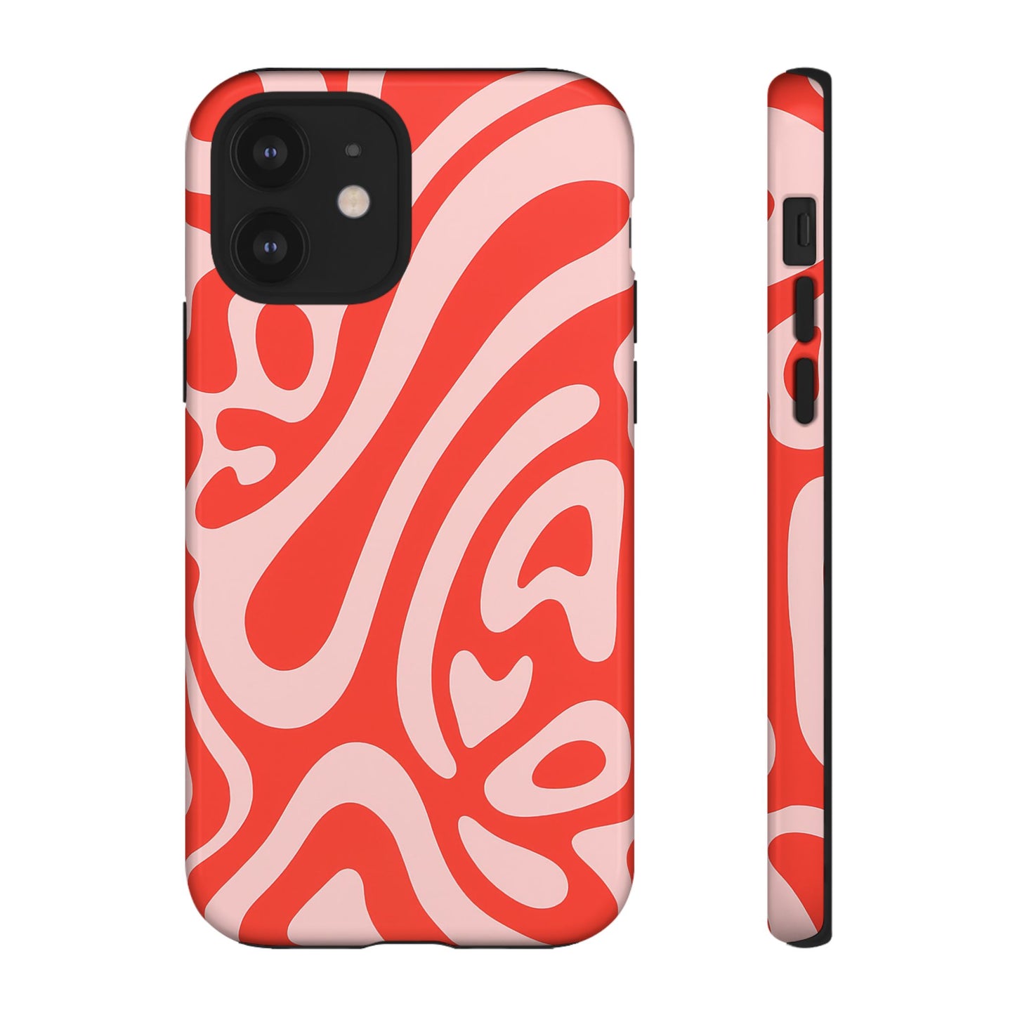 iPhone 17 Pro Max Case | Red Wave (Tough)