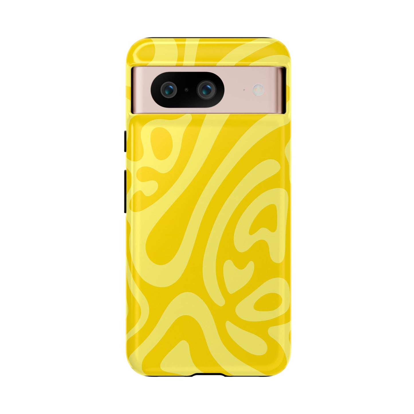 iPhone 17 Pro Max Case | Yellow Wave (Tough)