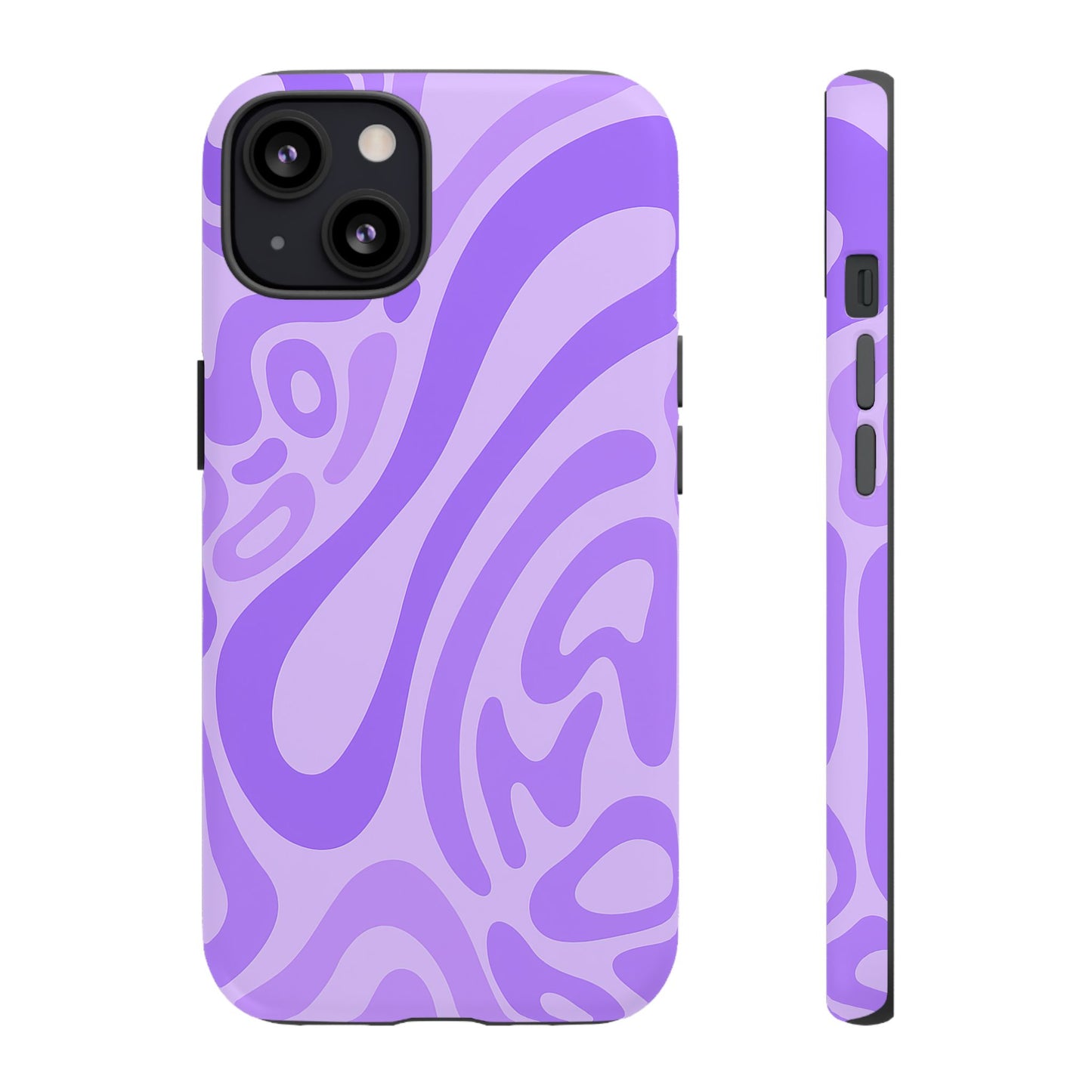 iPhone 17 Pro Max Case | Purple Wave (Tough)