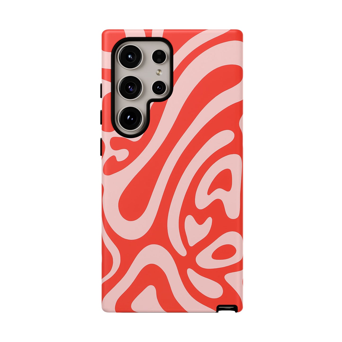 iPhone 17 Pro Max Case | Red Wave (Tough)