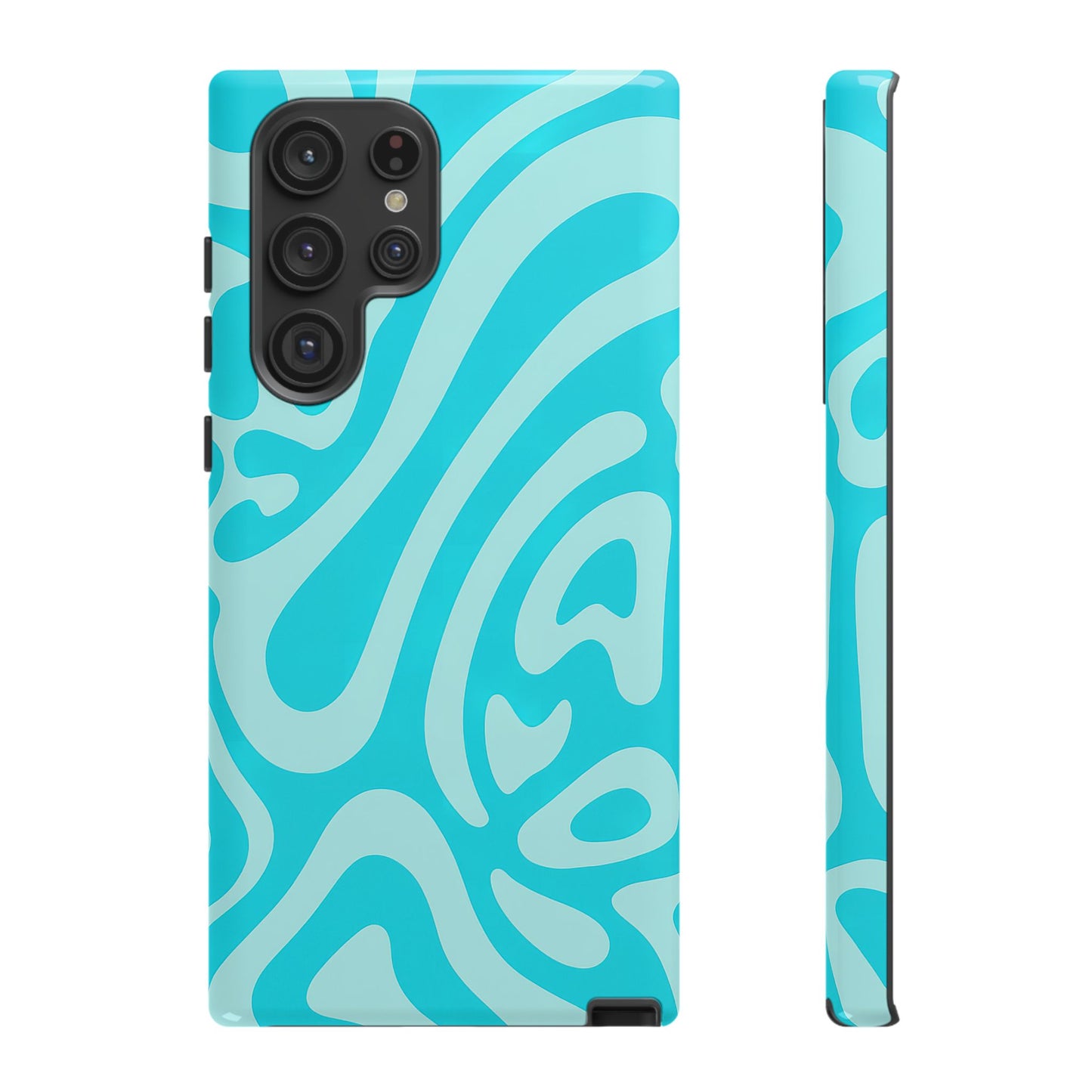 iPhone 17 Pro Max Case | Blue Wave (Tough)