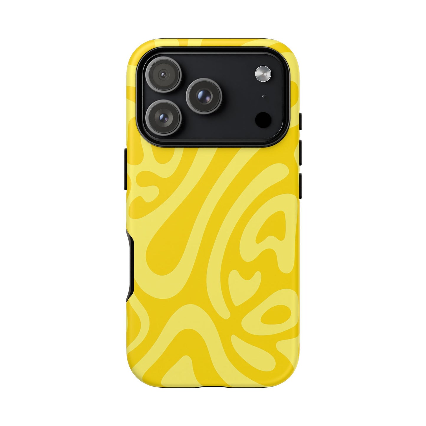 iPhone 17 Pro Max Case | Yellow Wave (Tough)