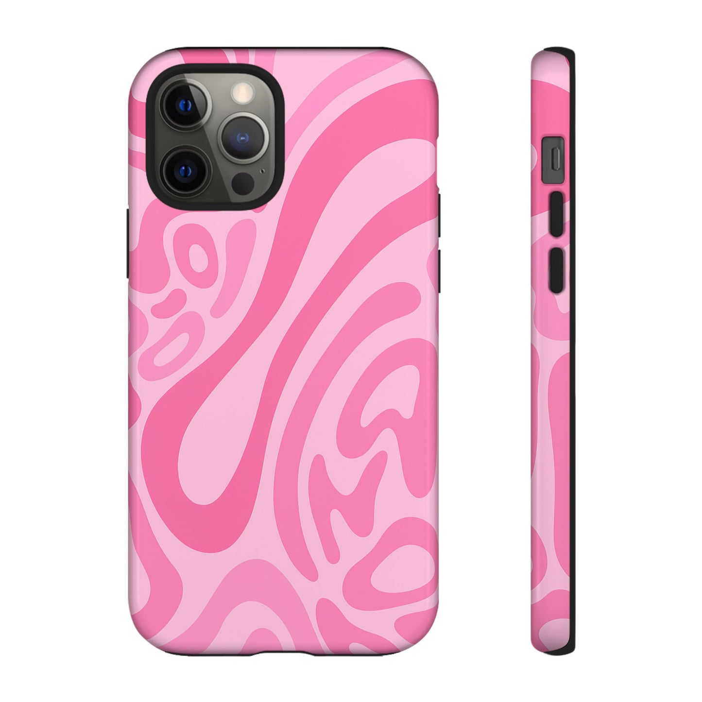 iPhone 17 Pro Max Case | Pink Wave (Tough)