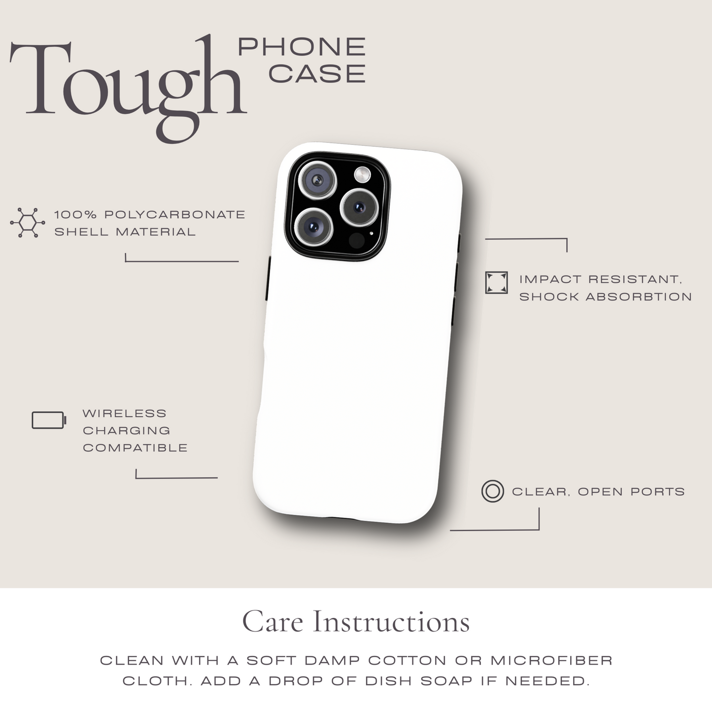 iPhone 17 Pro Max Case | Blue Star (Tough)