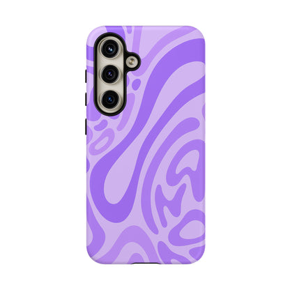 iPhone 17 Pro Max Case | Purple Wave (Tough)