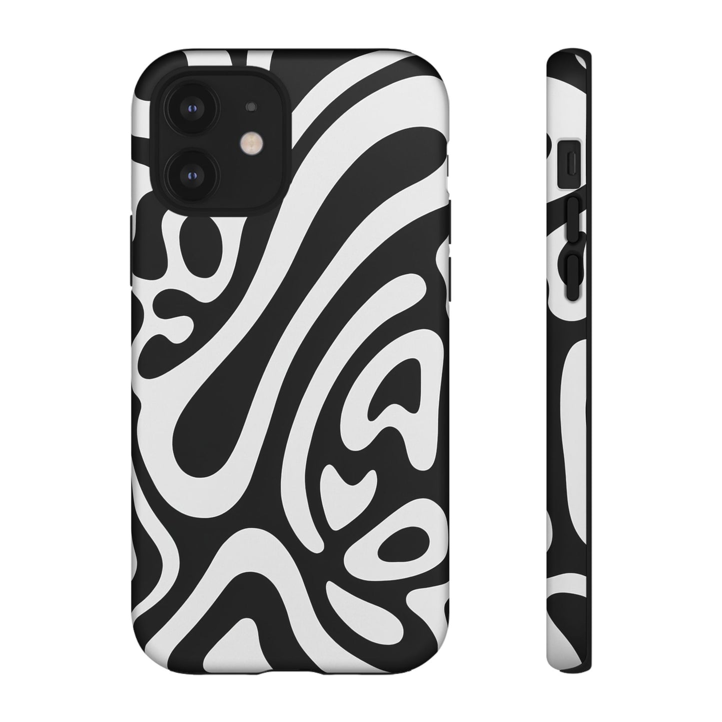 iPhone 17 Pro Max Case | Black Wave (Tough)