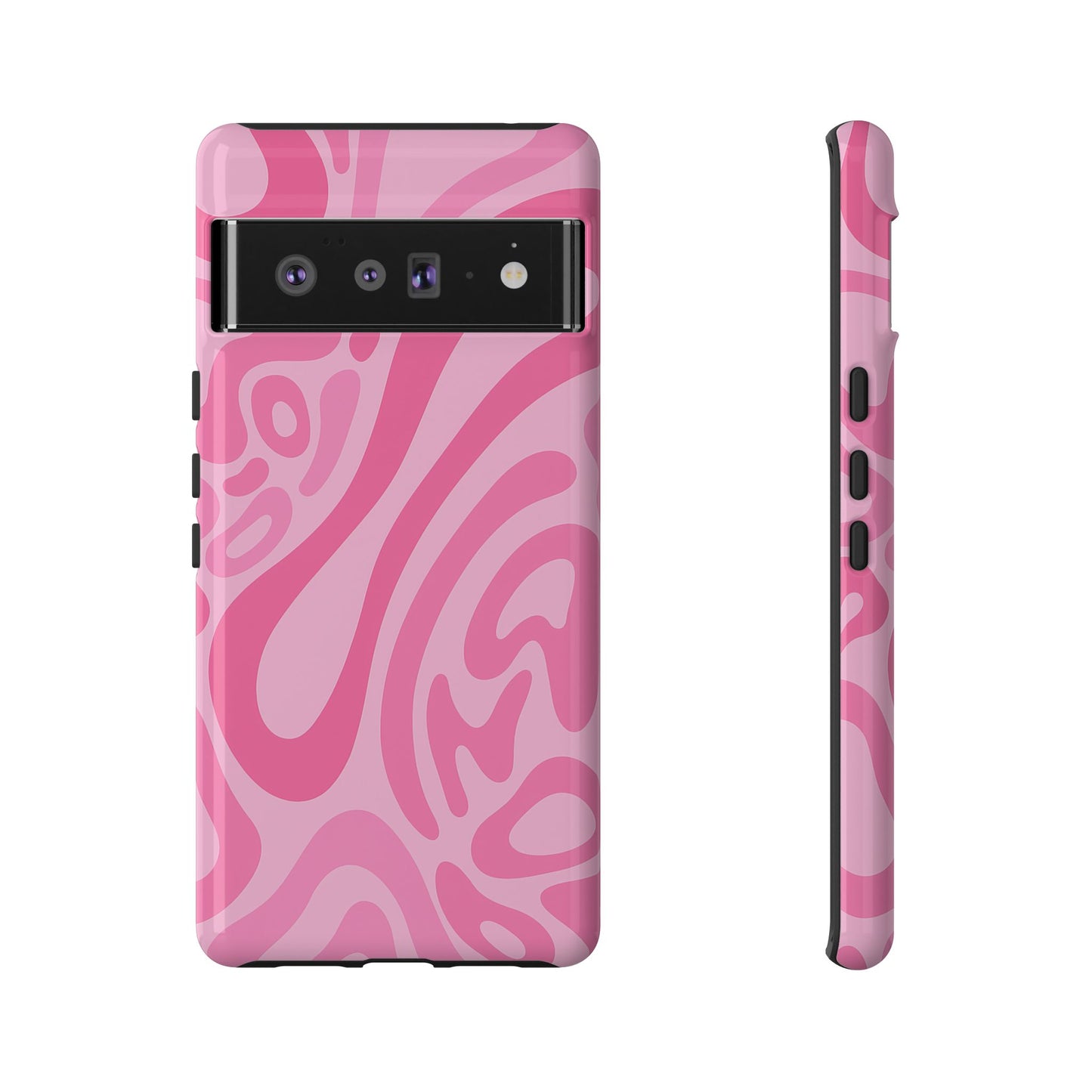 iPhone 17 Pro Max Case | Pink Wave (Tough)