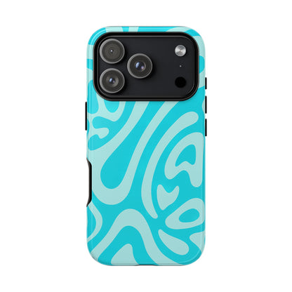 iPhone 17 Pro Max Case | Blue Wave (Tough)