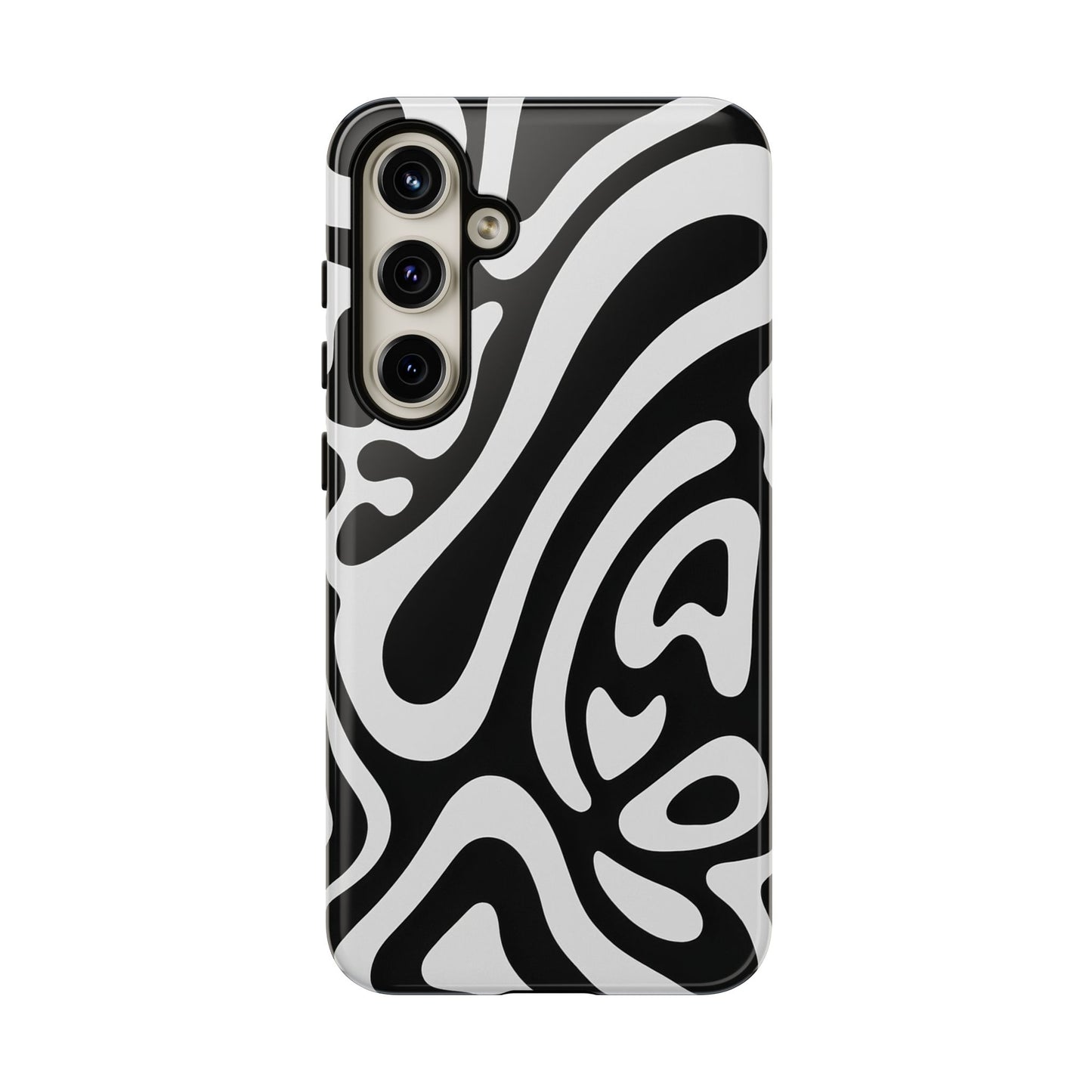 iPhone 17 Pro Max Case | Black Wave (Tough)
