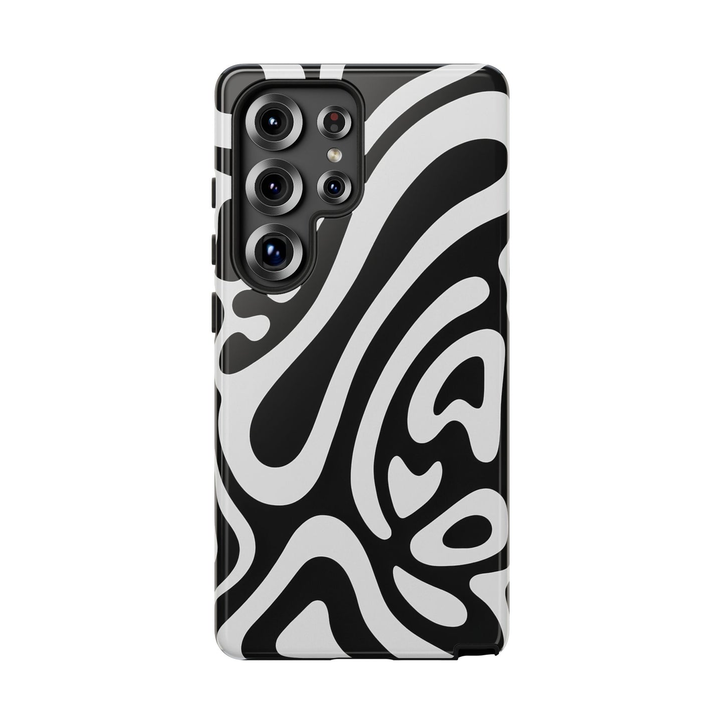 iPhone 17 Pro Max Case | Black Wave (Tough)