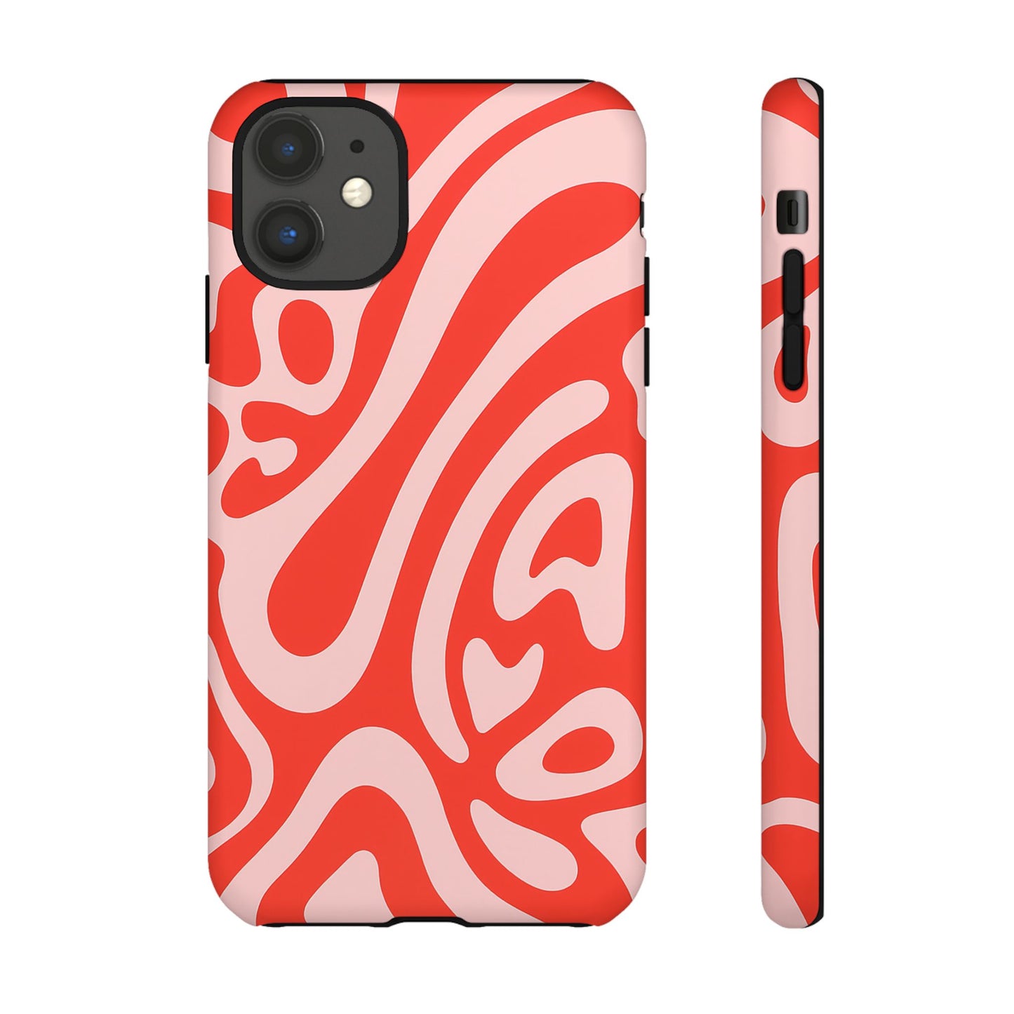 iPhone 17 Pro Max Case | Red Wave (Tough)