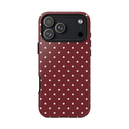 iPhone 17 Pro Max Case | Red Dot (Tough)