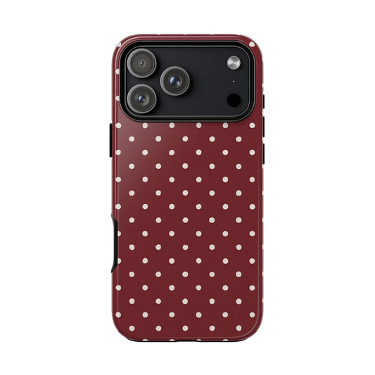 iPhone 17 Pro Max Case | Red Dot (Tough)