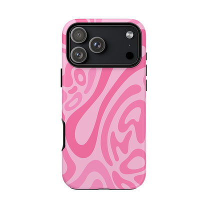 iPhone 17 Pro Max Case | Pink Wave (Tough)