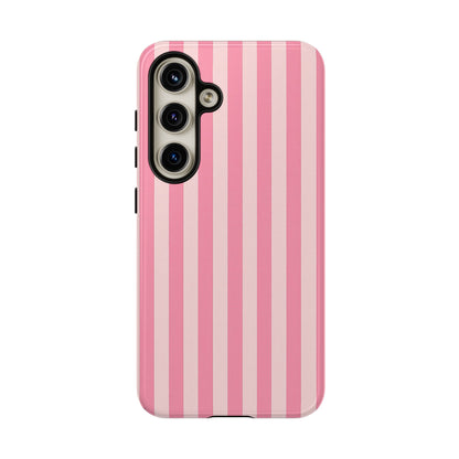 iPhone 17 Pro Max Case | Pink Stripes (Tough)