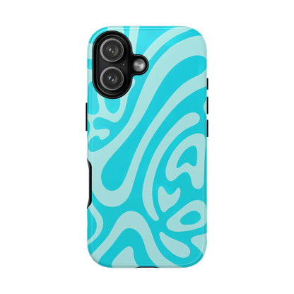 iPhone 17 Pro Max Case | Blue Wave (Tough)