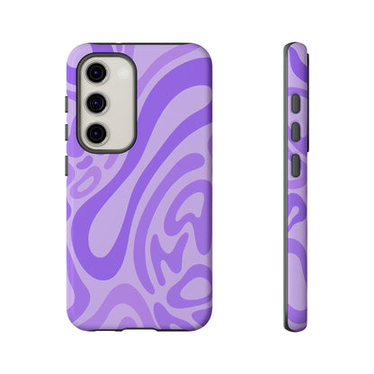 iPhone 17 Pro Max Case | Purple Wave (Tough)