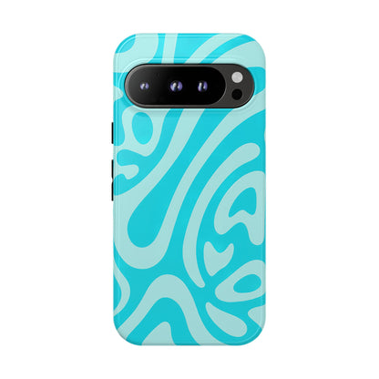 iPhone 17 Pro Max Case | Blue Wave (Tough)