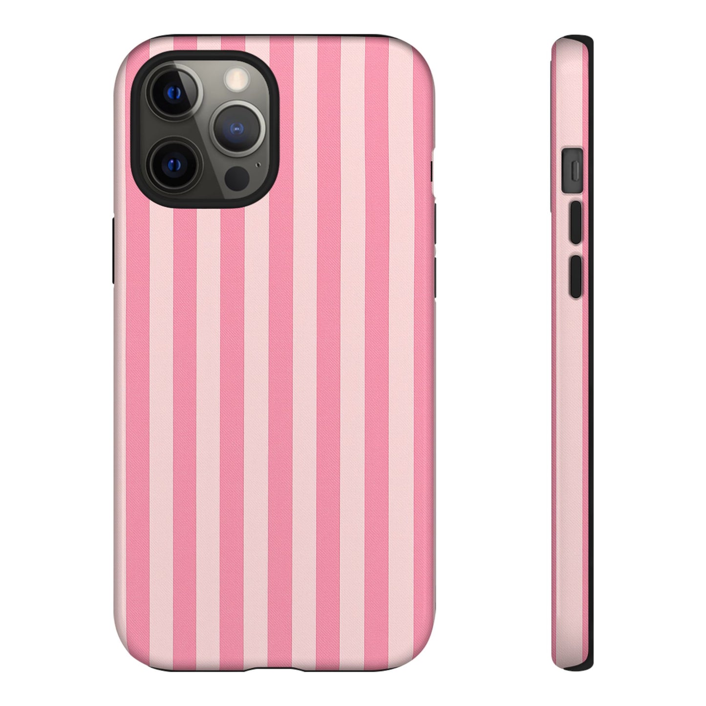 iPhone 17 Pro Max Case | Pink Stripes (Tough)