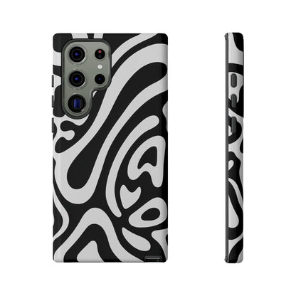 iPhone 17 Pro Max Case | Black Wave (Tough)