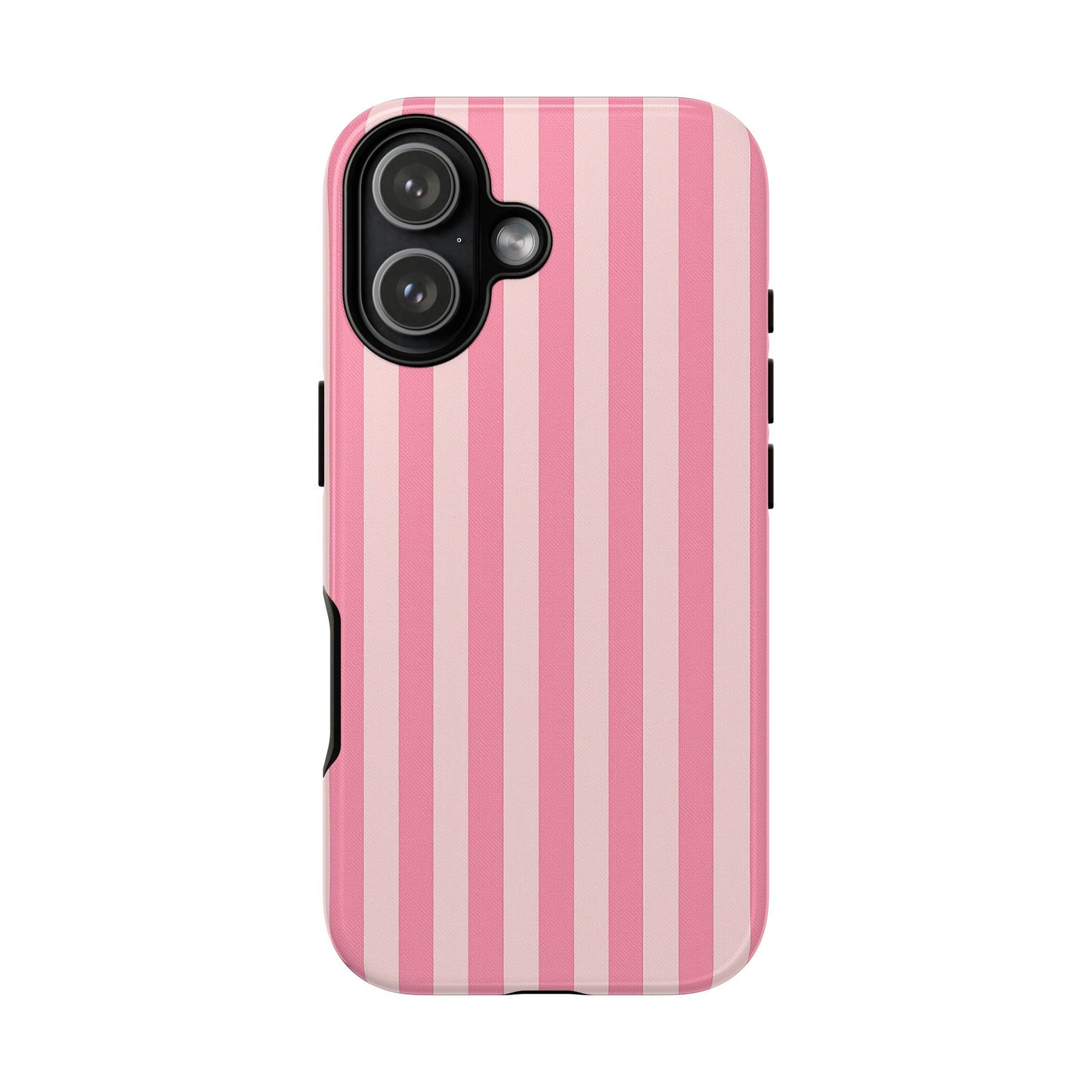 iPhone 17 Pro Max Case | Pink Stripes (Tough)