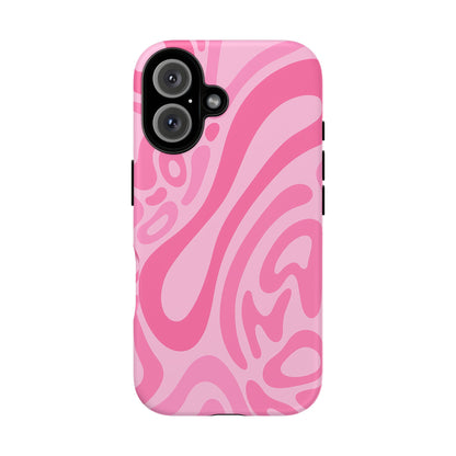 iPhone 17 Pro Max Case | Pink Wave (Tough)