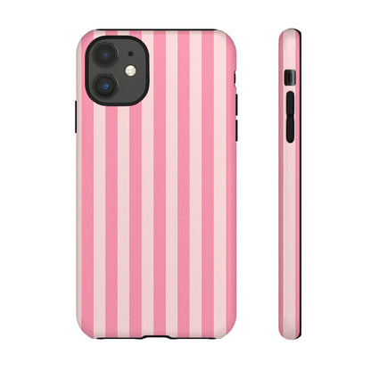 iPhone 17 Pro Max Case | Pink Stripes (Tough)