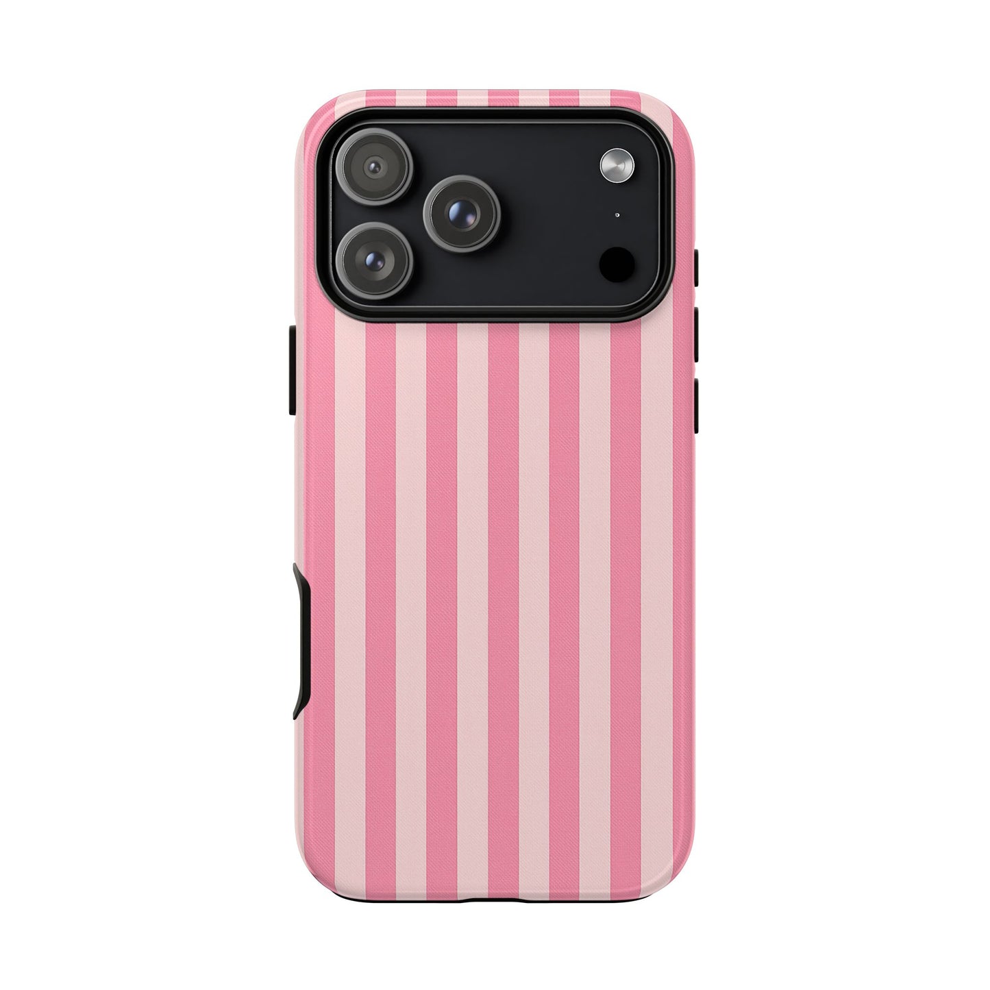 iPhone 17 Pro Max Case | Pink Stripes (Tough)