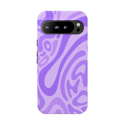 iPhone 17 Pro Max Case | Purple Wave (Tough)