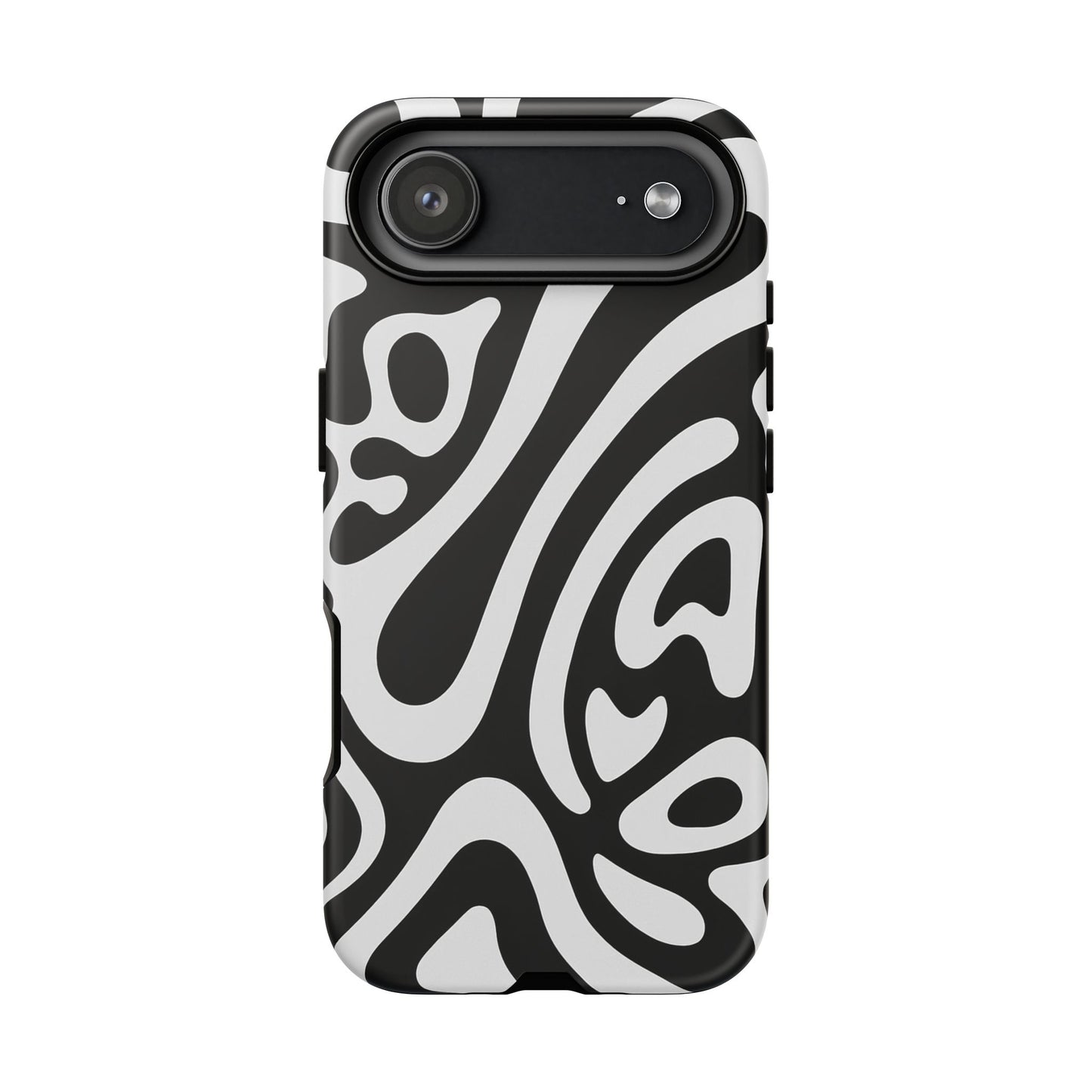 iPhone 17 Pro Max Case | Black Wave (Tough)
