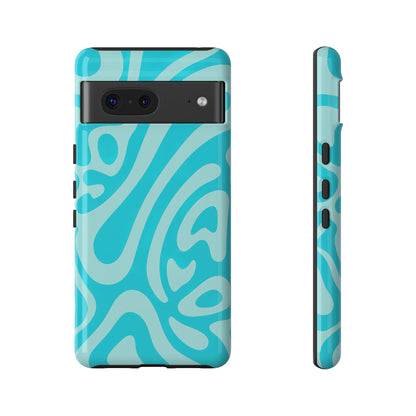 iPhone 17 Pro Max Case | Blue Wave (Tough)