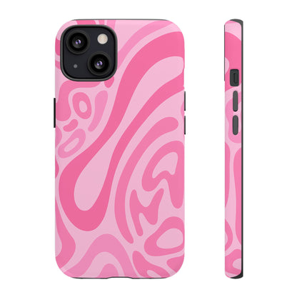 iPhone 17 Pro Max Case | Pink Wave (Tough)