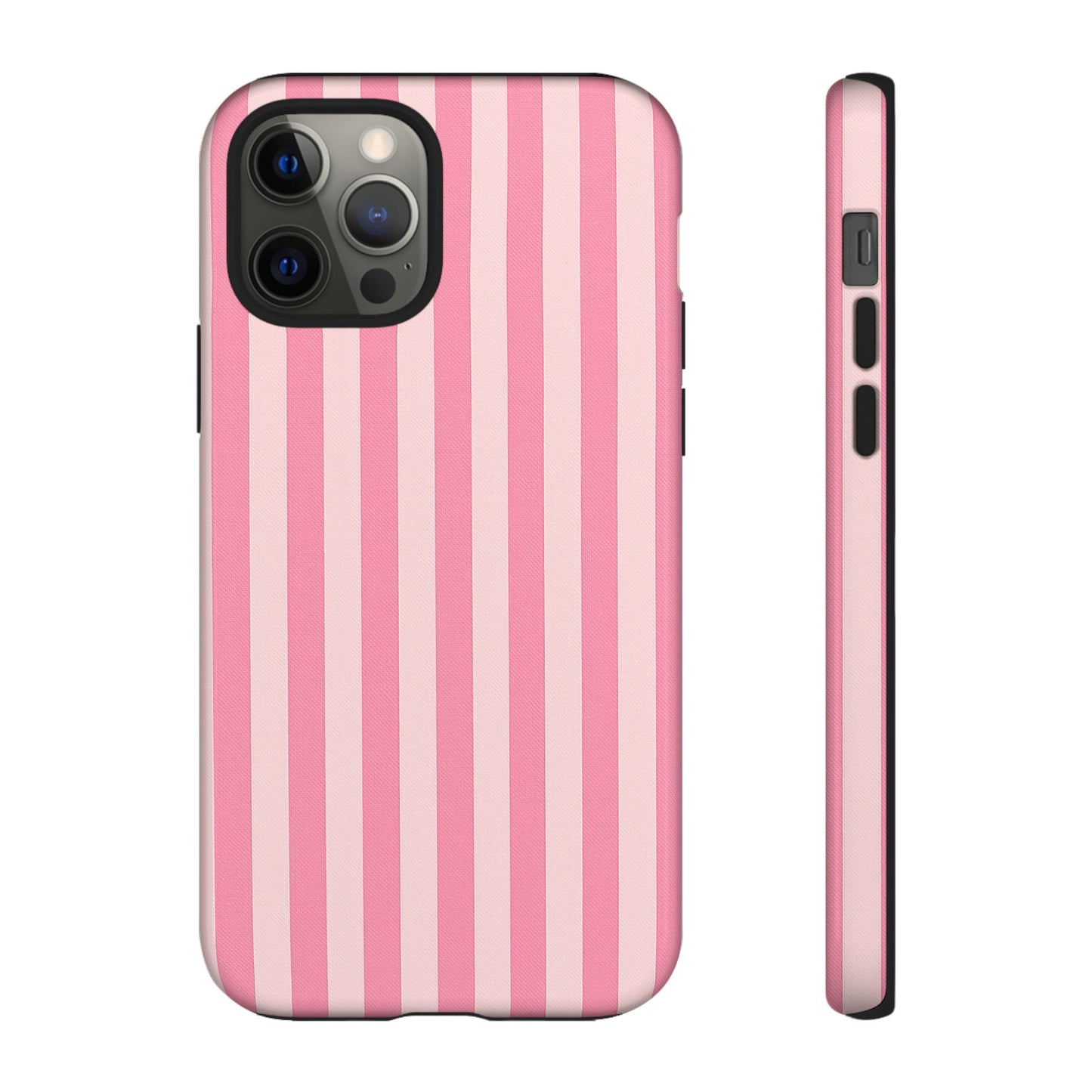 iPhone 17 Pro Max Case | Pink Stripes (Tough)