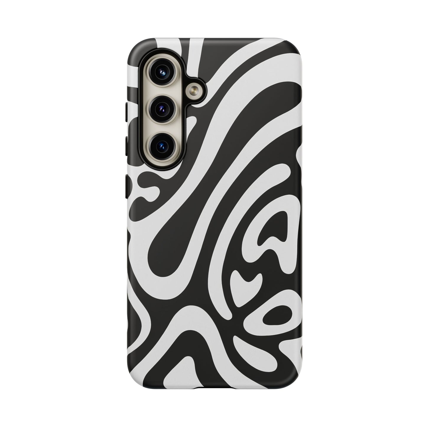 iPhone 17 Pro Max Case | Black Wave (Tough)