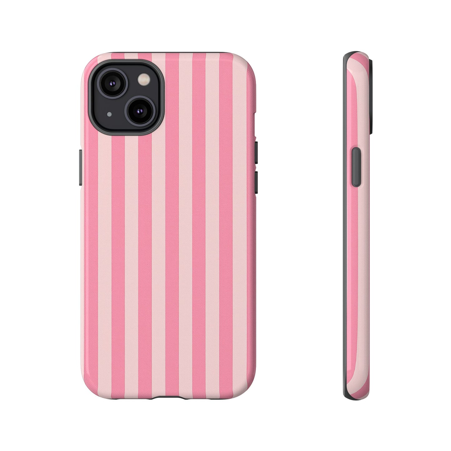 iPhone 17 Pro Max Case | Pink Stripes (Tough)
