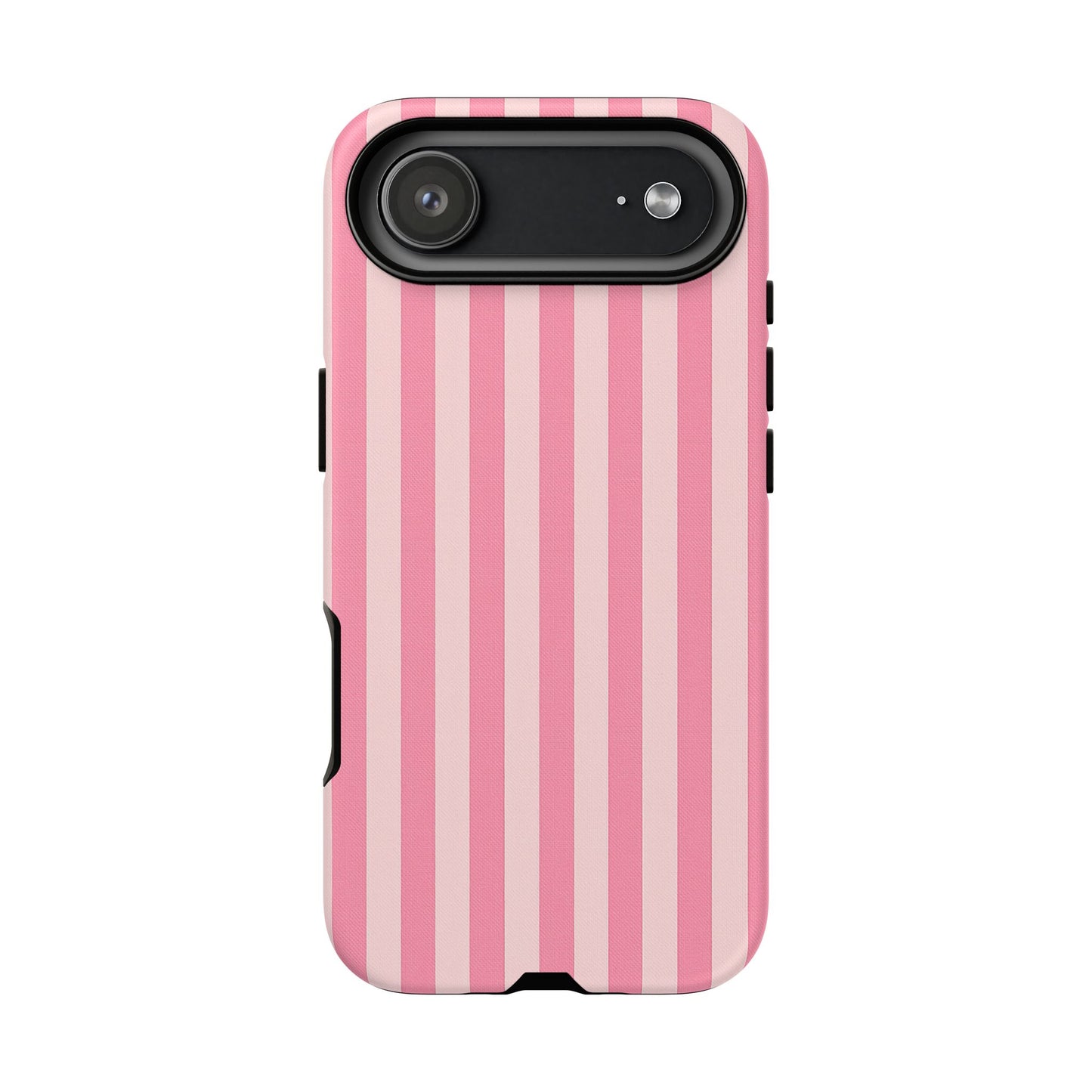 iPhone 17 Pro Max Case | Pink Stripes (Tough)