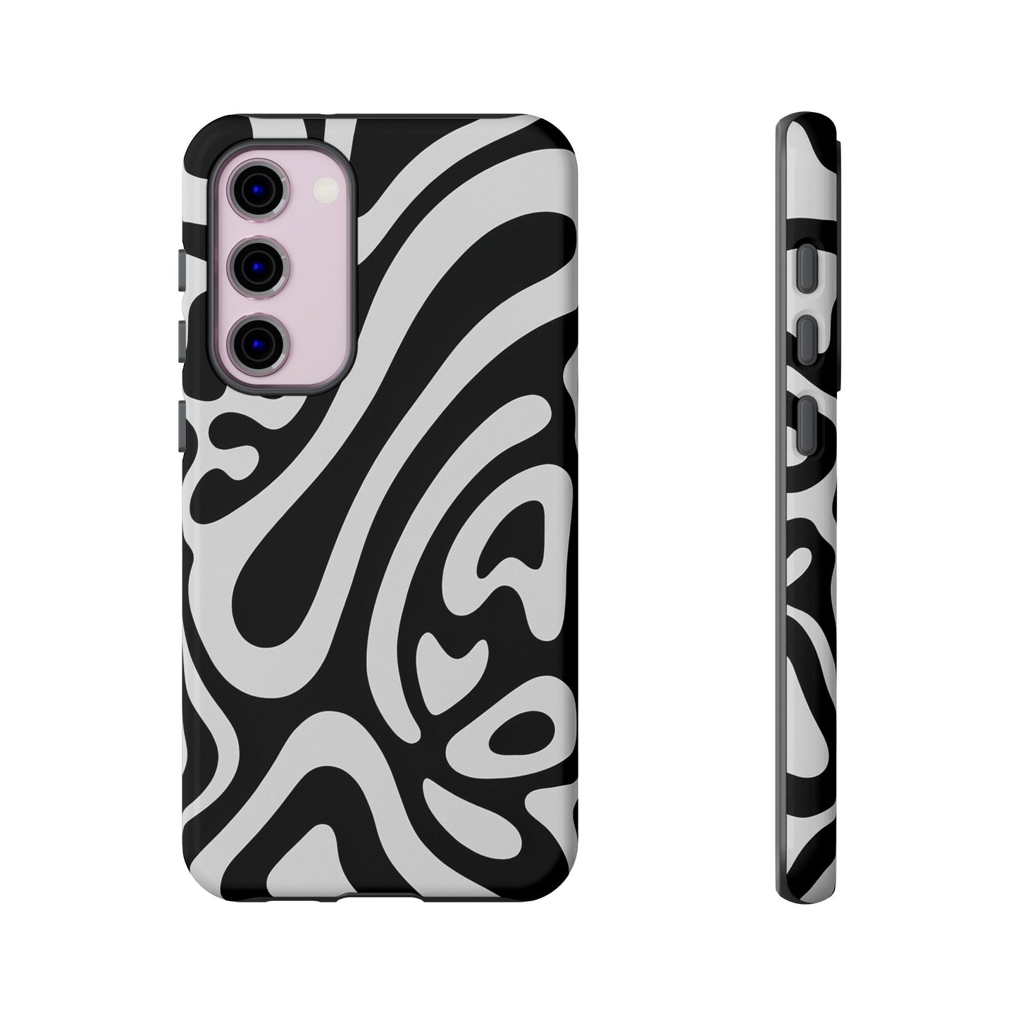 iPhone 17 Pro Max Case | Black Wave (Tough)