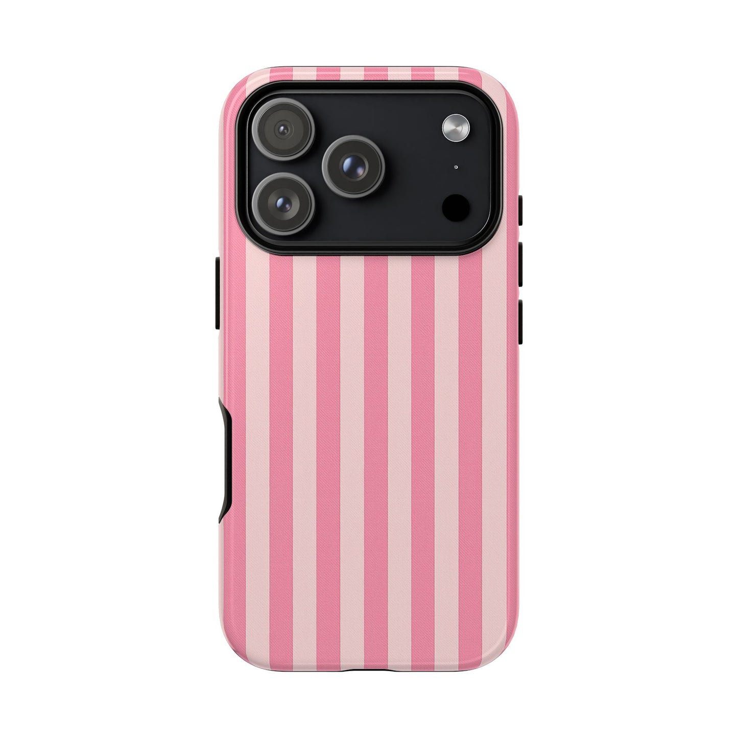iPhone 17 Pro Max Case | Pink Stripes (Tough)